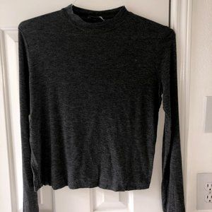 ZARA Mock Neck Long-Sleeve